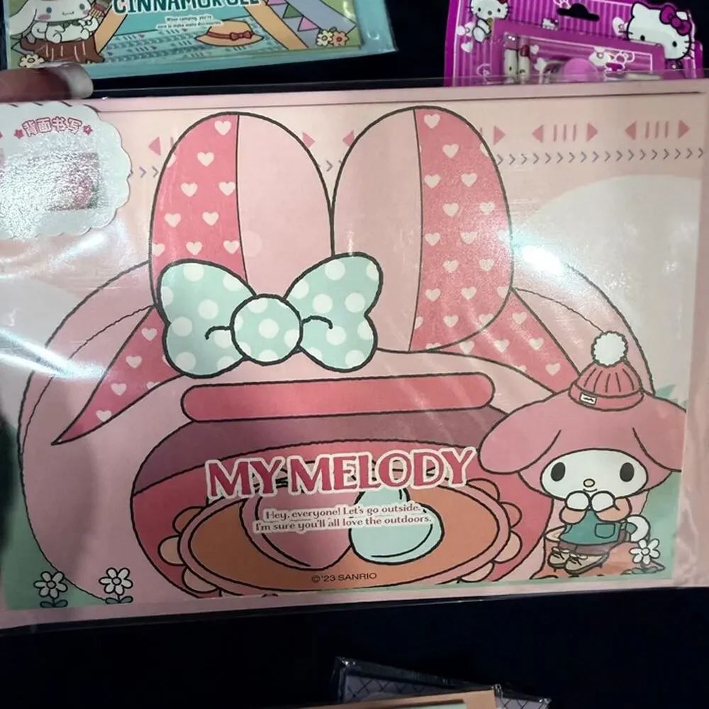 Sanrio & Chiikawa Kawaii Set - Hello Kitty, My Melody, Cinnamoroll, Kuromi